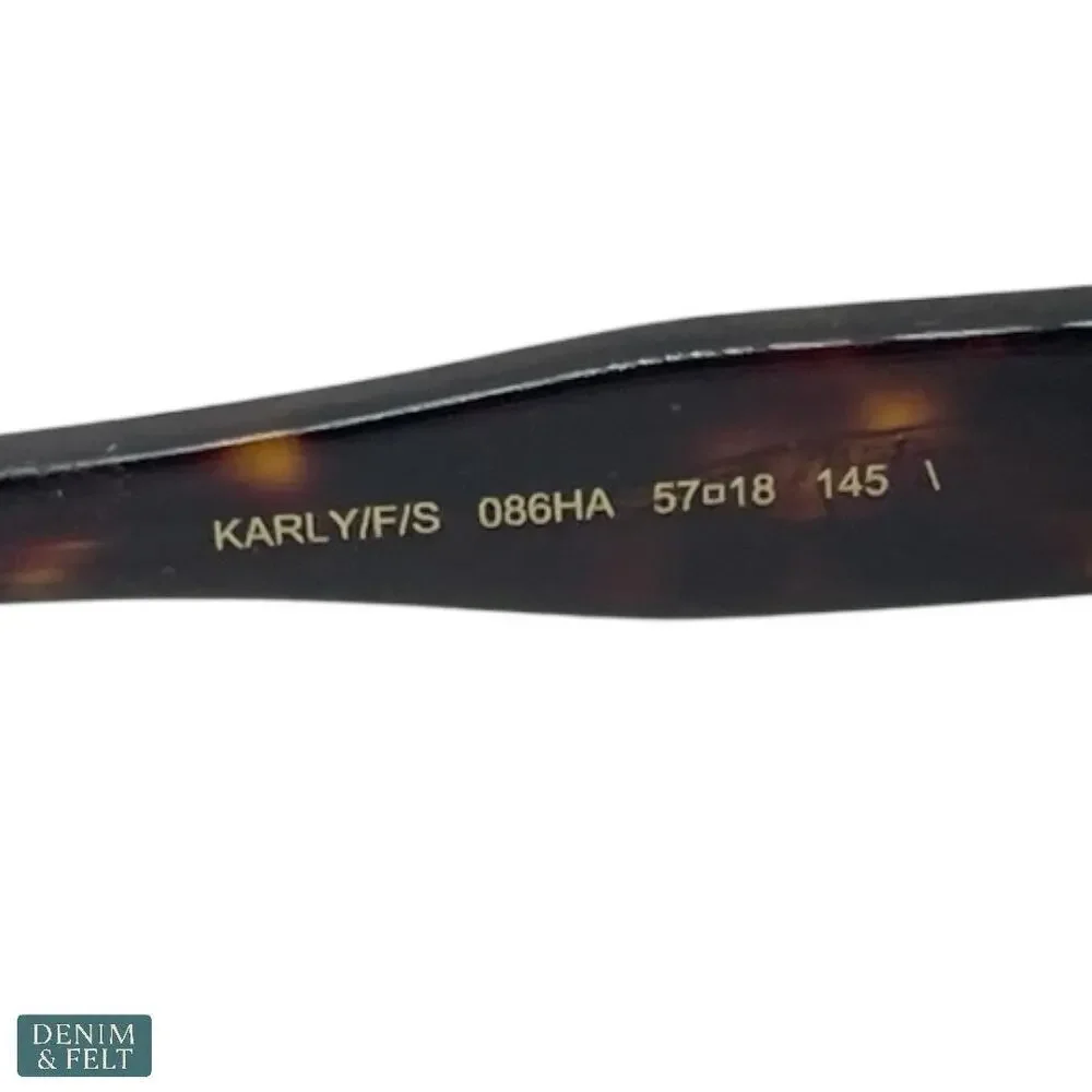NEW Jimmy Choo Karly Havana Square Oversized Gradient Luxury Designer Sunglasses